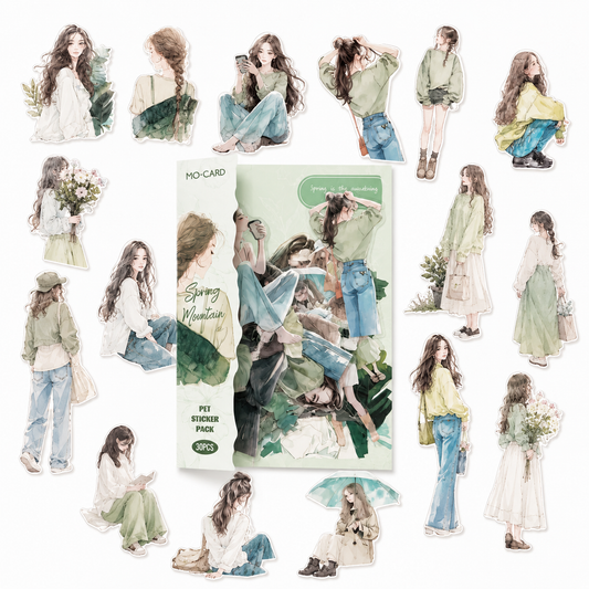 ⛰️Spring mountain (30 pcs)