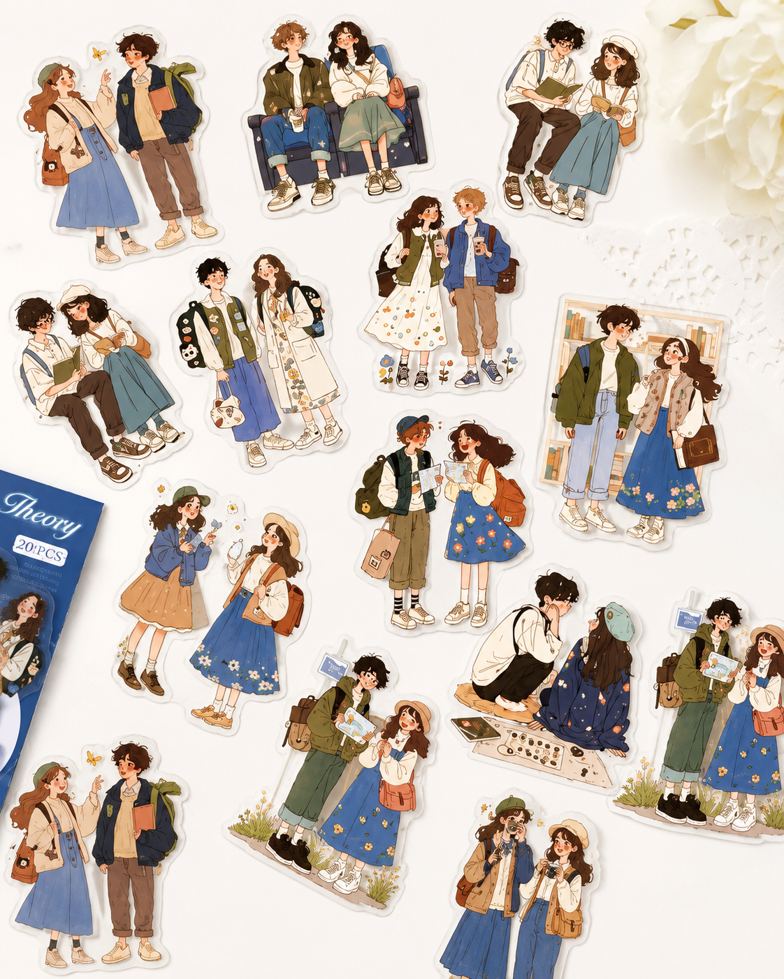 💙Love Story Sticker Pack (20 pcs)
