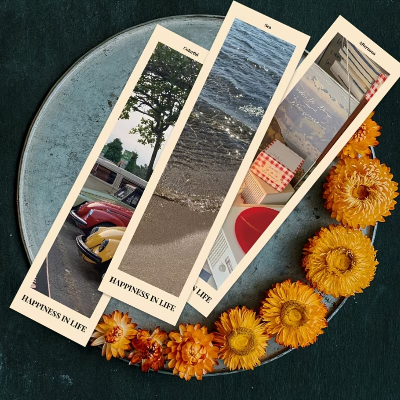 🌅Happy Life Bookmark Set (30 pcs)
