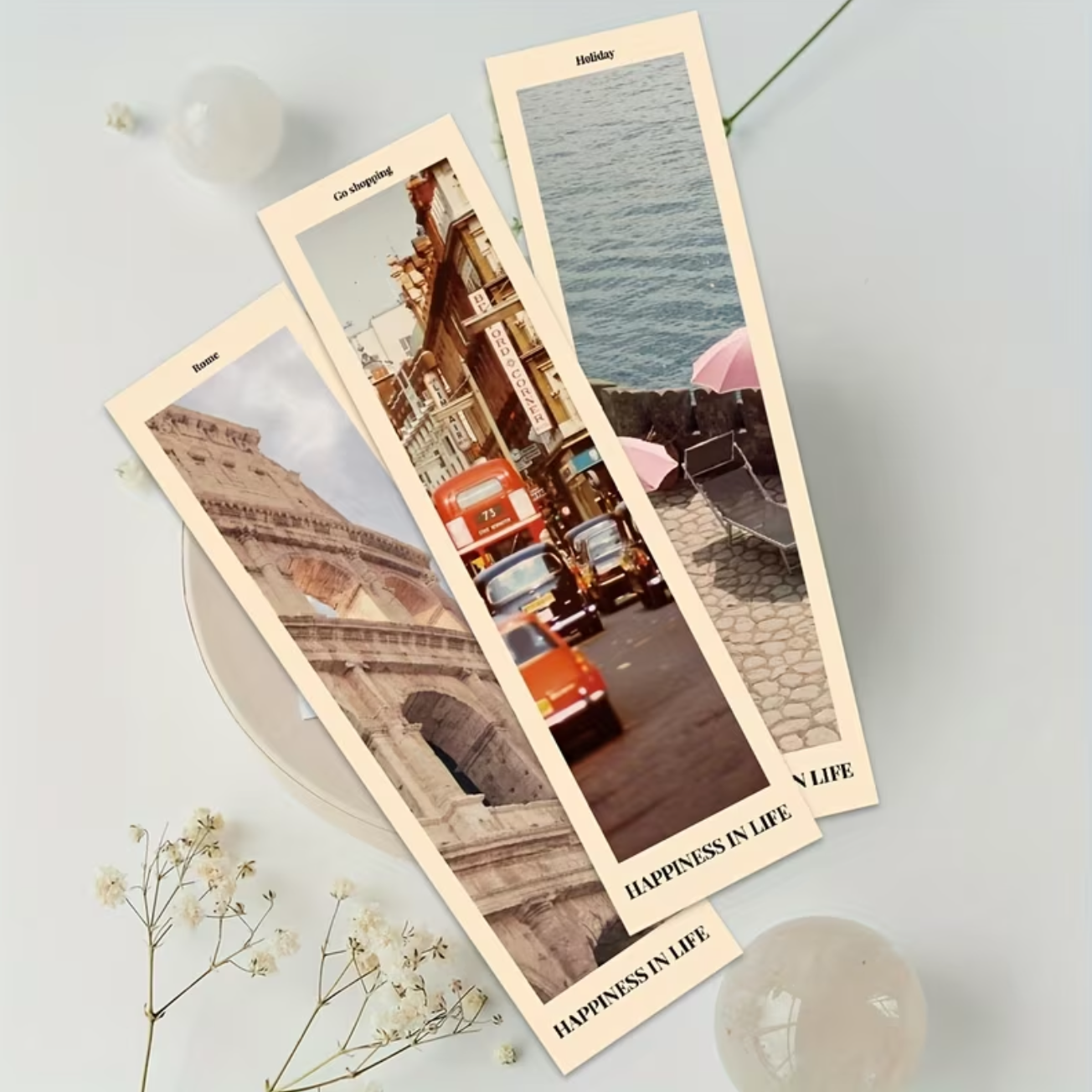 🌅Happy Life Bookmark Set (30 pcs)